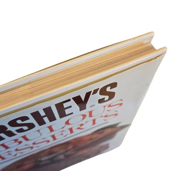 Vintage Hersheys Fabulous Desserts Cookbook 1990 Hardcover Recipe Book - Picture 15 of 16